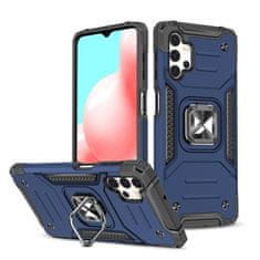 slomart trden hibridni ovitek wozinsky ring armor + magnetno držalo za samsung galaxy a23 moder