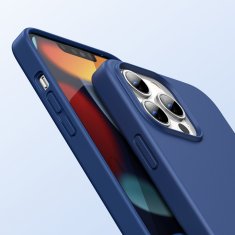 Ugreen Gumijast prilagodljiv silikonski ovitek za iPhone 13 Pro modri