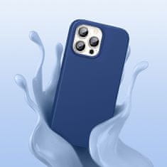 Ugreen Elastičen silikonski etui za iPhone 13 Pro, modri