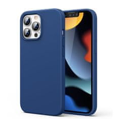 Ugreen Gumijast prilagodljiv silikonski ovitek za iPhone 13 Pro modri