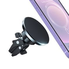 slomart choetech magnetic car air vent mount air vent mount za iphone črna (at0004)