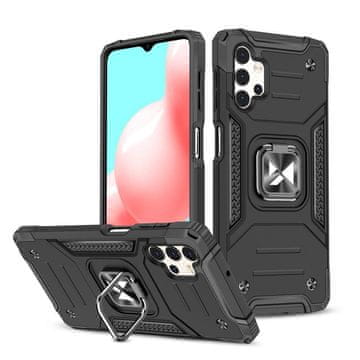 WOZINSKY Wozinsky Ring Armor ovitek za Samsung Galaxy A73, črn