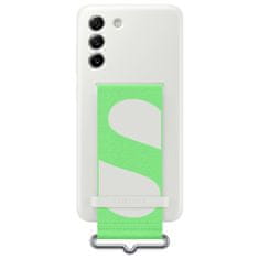 Samsung pašček silikonski ovitek etui ovitek za samsung galaxy s21 fe bel (ef-gg990twe)