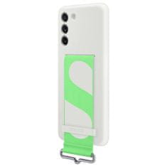 Samsung pašček silikonski ovitek etui ovitek za samsung galaxy s21 fe bel (ef-gg990twe)