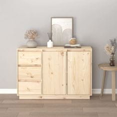 Vidaxl Omara, 111x34x75 cm, masivni borov les