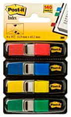 3M Post-it 683-4 mini označevalci, barvni