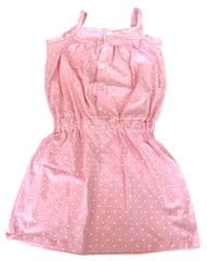 Nootka Obleka z elastiko in pikami roza, ročno delo