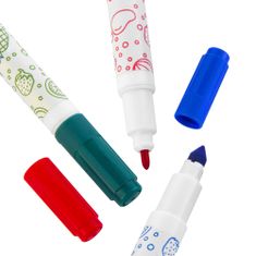 EASY Kids TWIN Dvostranski dišeči markerji, pralni, 6 barv