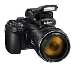 Nikon Coolpix P1000 črn + SD, 64 GB + torba