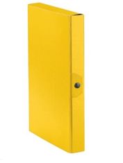 Esselte Eurobox škatla za dokumente, 4 cm, rumena