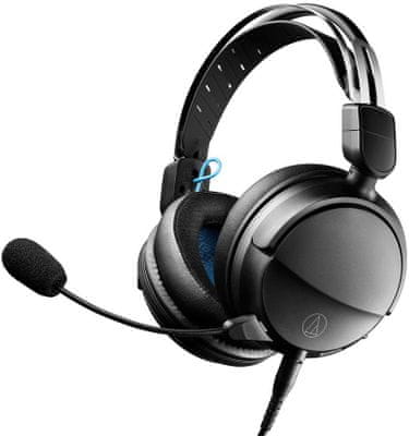 audio technica ath gl3 gaming slušalke s kabelsko povezavo kolesce za uravnavanje glasnosti odličen zvok lahka zasnova snemljiv mikrofon široka združljivost