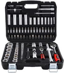 Set nasadnih 1/2 in 1/4 ključev 94 delne račne gedore