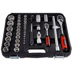 Set nasadnih 1/2 in 1/4 ključev 94 delne račne gedore