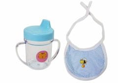 Lean-toys Punčka modra oblačila 45cm