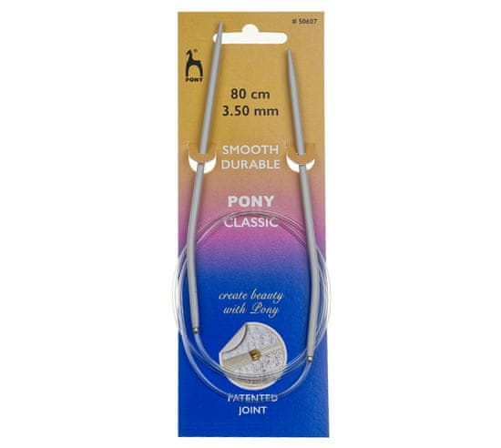 PONY Okrogla igla - 3,5 mm / dolžina 80 cm