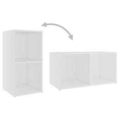 Vidaxl TV omarice 2 kosa bele 72x35x36,5 cm iverna plošča