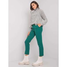Factoryprice Elegantne ženske hlače BEVERLEY zelene barve LC-SP-22K-5001.81P_379565 38