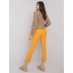 Factoryprice Elegantne ženske hlače BEVERLEY Mustard LC-SP-22K-5001.81P_379580 36