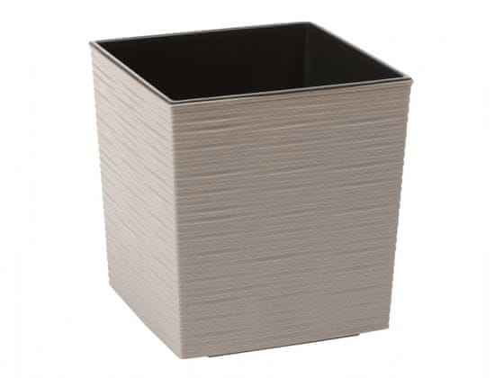 eoshop Pokrov za cvetlični lonec YUCA PROTJE EKO plastika 25x25x26cm
