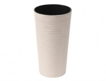 eoshop Pokrov za cvetlični lonec LILIJA PLETENO EKO plastika d30x57cm