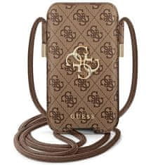 Guess torbica GUPHL4GMGBR 6,7" rjav/brown hardcase 4G Big Metal Logo