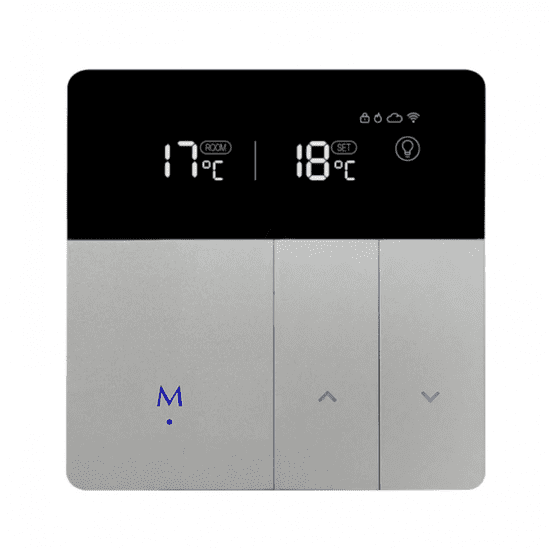Rti-Tek WI-FI TERMOSTAT ZA UPRAVLJANJE ELEKTRIČNIH OGREVALNIH SISTEMOV + TALNI SENZOR + TEDENSKI ČASOVNIK + APLIKACIJA ZA TELEFON