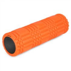 Spokey MIX ROLL Masažni valj za fitnes 2v1, 45 cm, oranžna