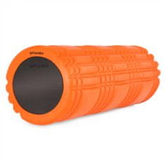 Spokey MIXROLL 2v1 Set masažnih valjev za fitnes, 45 cm, oranžna