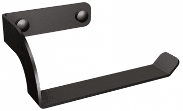 ANDEX Držalo za toaletni papir črno TECHNIC 313NG (črno nerjaveče jeklo)