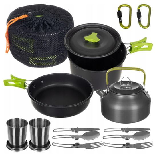 Northix Set prenosnih kuhinjskih pripomočkov