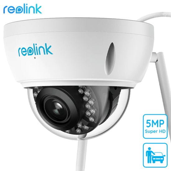 Reolink RLC-542WA kamera, 5 MP Super HD, WiFi, IR nočno snemanje, IP66, bela
