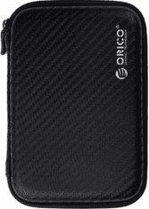 Orico PHM-25 zaščitna torbica za HDD ali SSD, 6,35 cm, črna (PHM-25-BK-BP)
