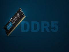 RAM pomnilnik, SODIMM DDR5, 32GB, PC5-38400, 4800MT/s, CL40, 1.1V (CT32G48C40S5)