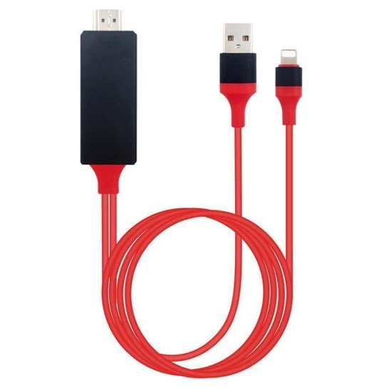 Northix Adapter Lightning na HDMI 2 m mimovrste=)