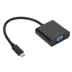 Northix USB-C na VGA adapter 