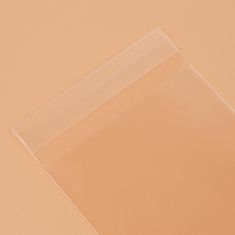 Northix 100x prozornih plastičnih tulcev za igralne karte 