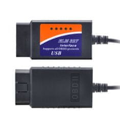 Northix USB ELM327 / OBD2 čitalec kode napak avtomobilske diagnostike 