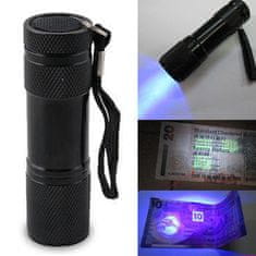 Northix 9x UV LED | Priročna in majhna UV svetilka 