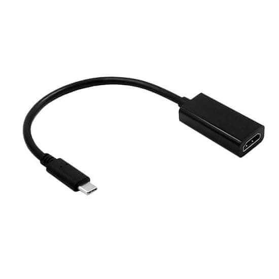 Northix Adapter USB-C v HDMI - črn