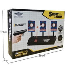 Northix Elektronske tarče za orožje igrače 