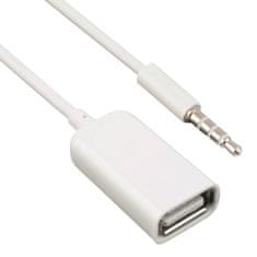 Northix 3,5 mm Aux moški na USB ženski adapterski kabel 