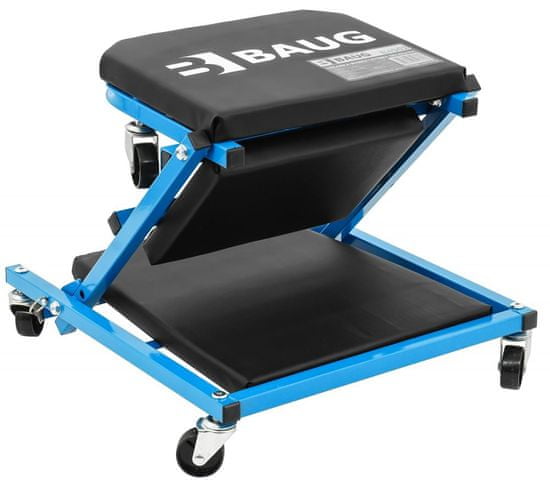 BAUG tools 2V1 zložljiv voziček za pregled podvozja vozil