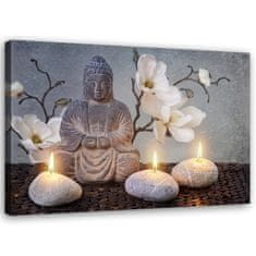 shumee Slika, cvet orhideje Zen Buda - 90x60