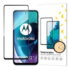 MG Full Glue Super Tough zaščitno steklo za Motorola Moto G71 5G, črna