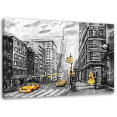 shumee Slika na platnu, Ulica v New Yorku - 60x40