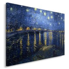 shumee Slika na platnu, Reprodukcija slike V. van Gogha - Zvezdna noč - 120x80