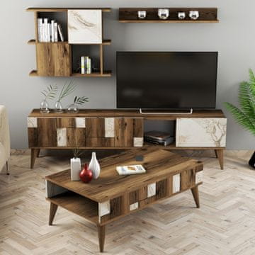 Woody Fashion Komplet pohištva za dnevno sobo