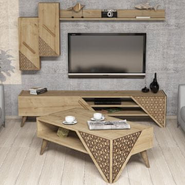 Woody Fashion Komplet pohištva za dnevno sobo