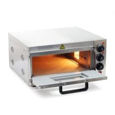 Wiltec Inox 2000W peč za peko pic – kamnita plošča do 350°C