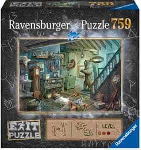 Ravensburger sestavljanka Exit Puzzle: Grozljivka v kleti, 759 delcev (15029)